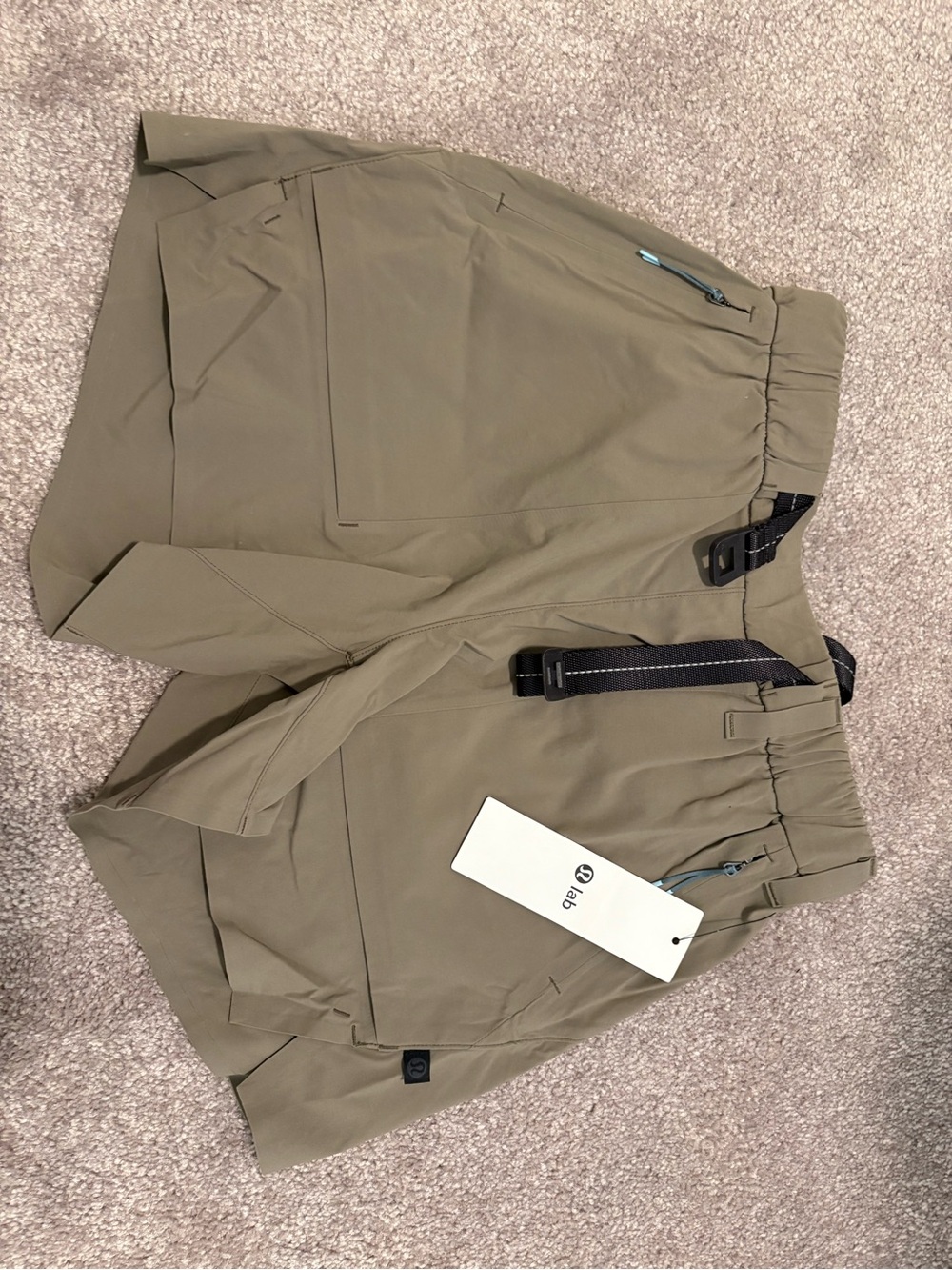 lululemon athletica Olive Green Athletic Shorts